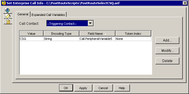 Script Flow For The Postroutesimple Aef Script Contact Center Express