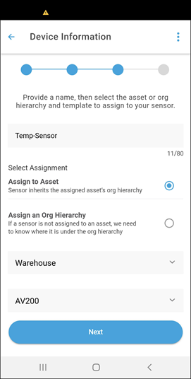 Onboard a Sensor