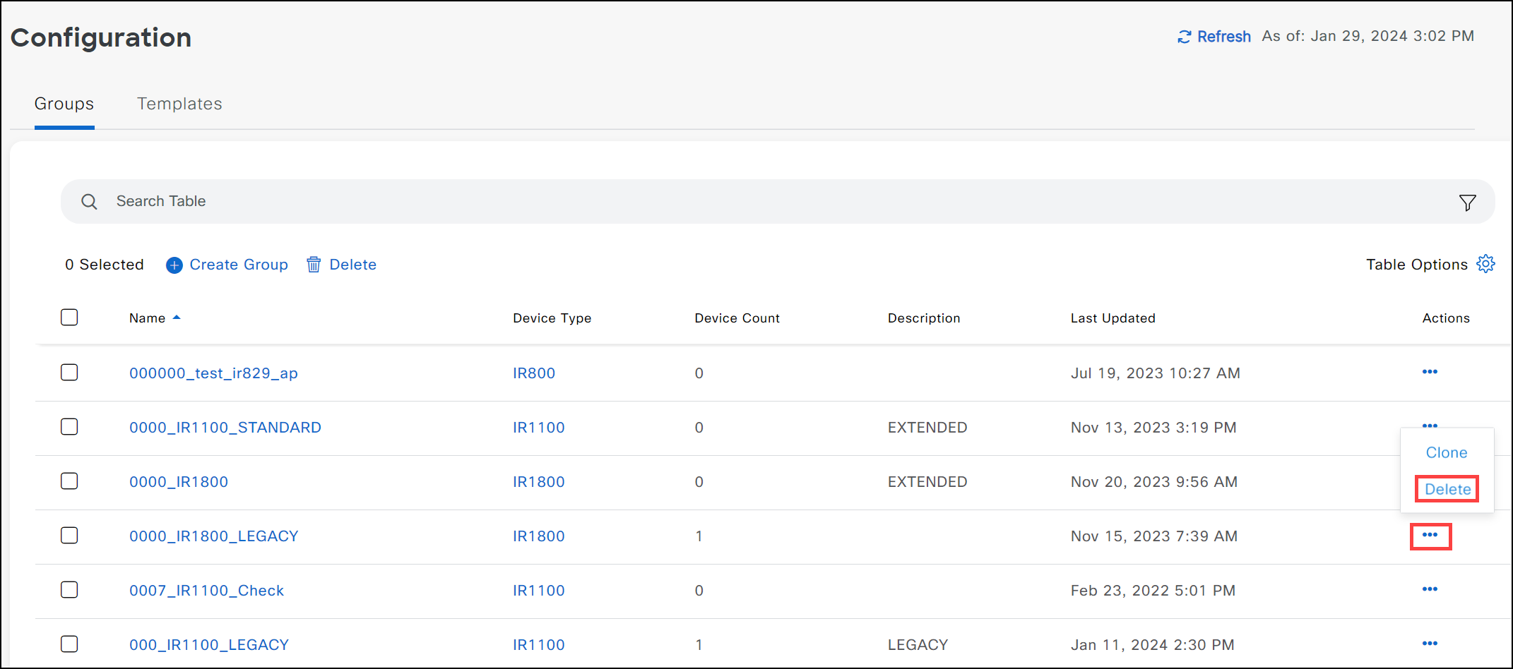 Config clone