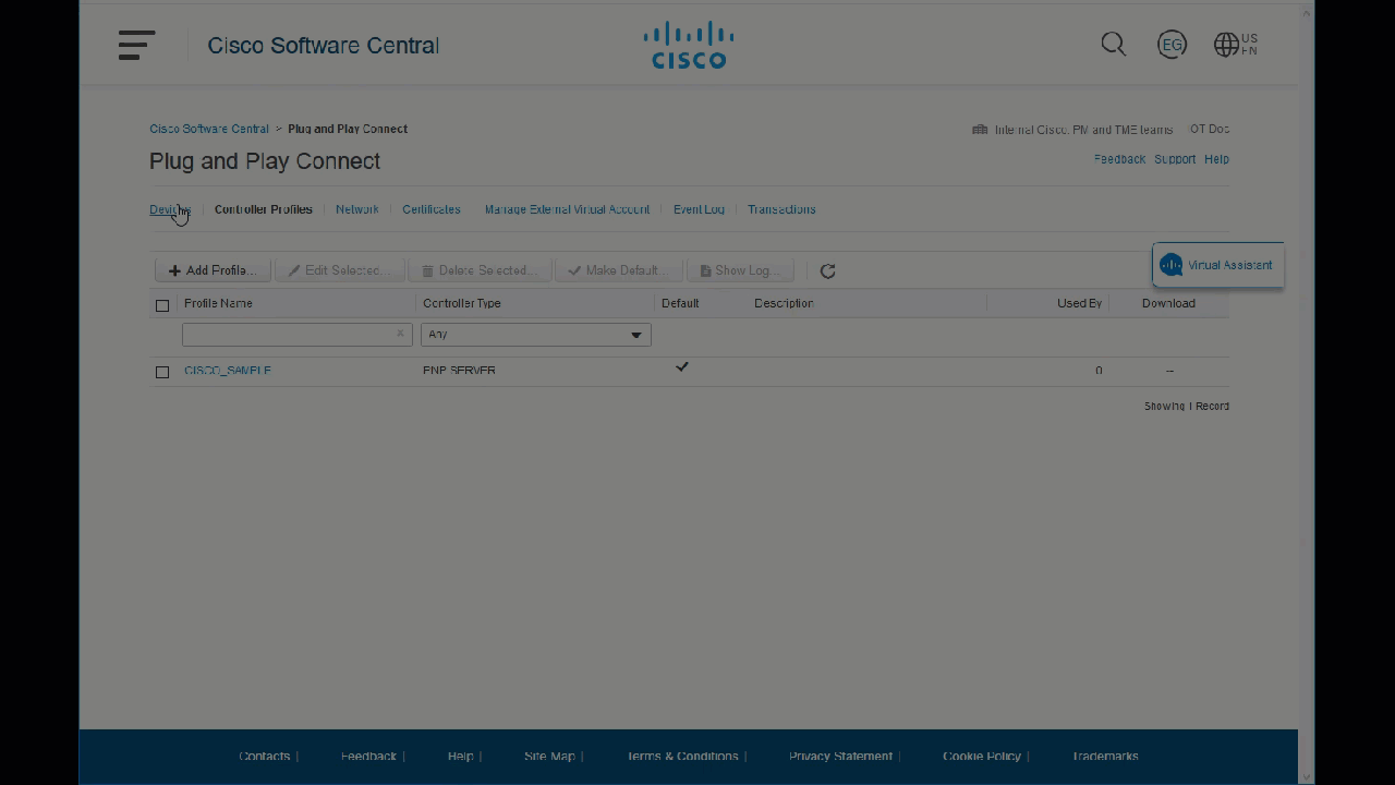 Add network devices to PnP