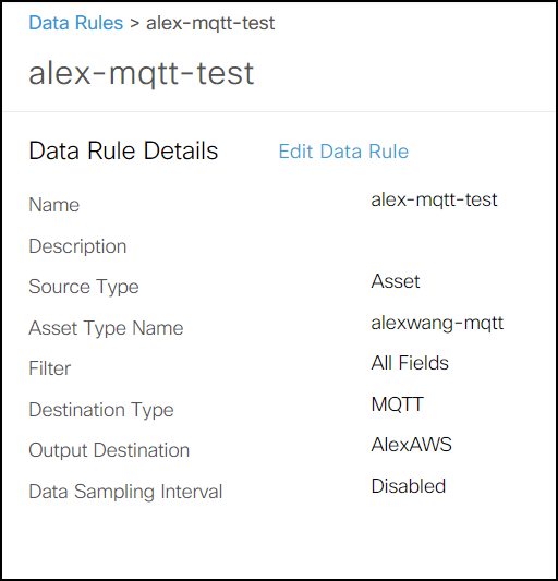 Create a Data Rule