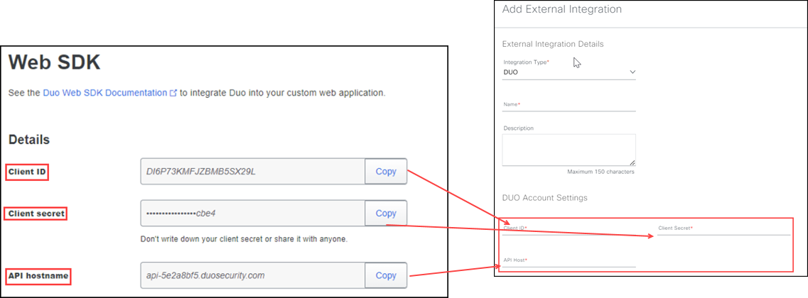 Duo Parameters