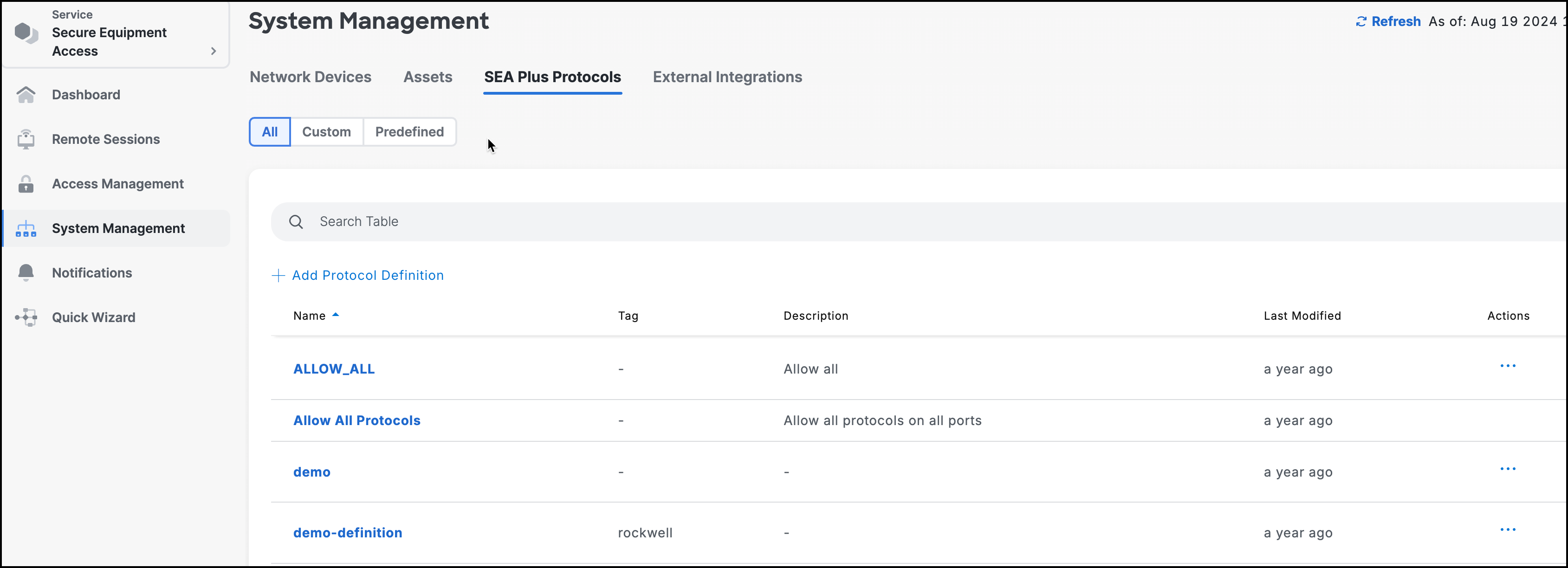 Configure SEA Plus Protocol definitions Cisco IoT Operations Configure SEA Plus Protocol definitions Cisco IoT Operations