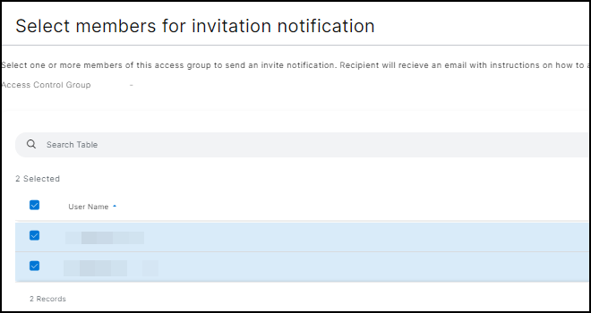 Select all members