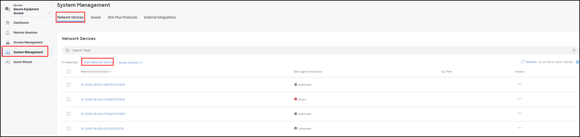 Add Network Device
