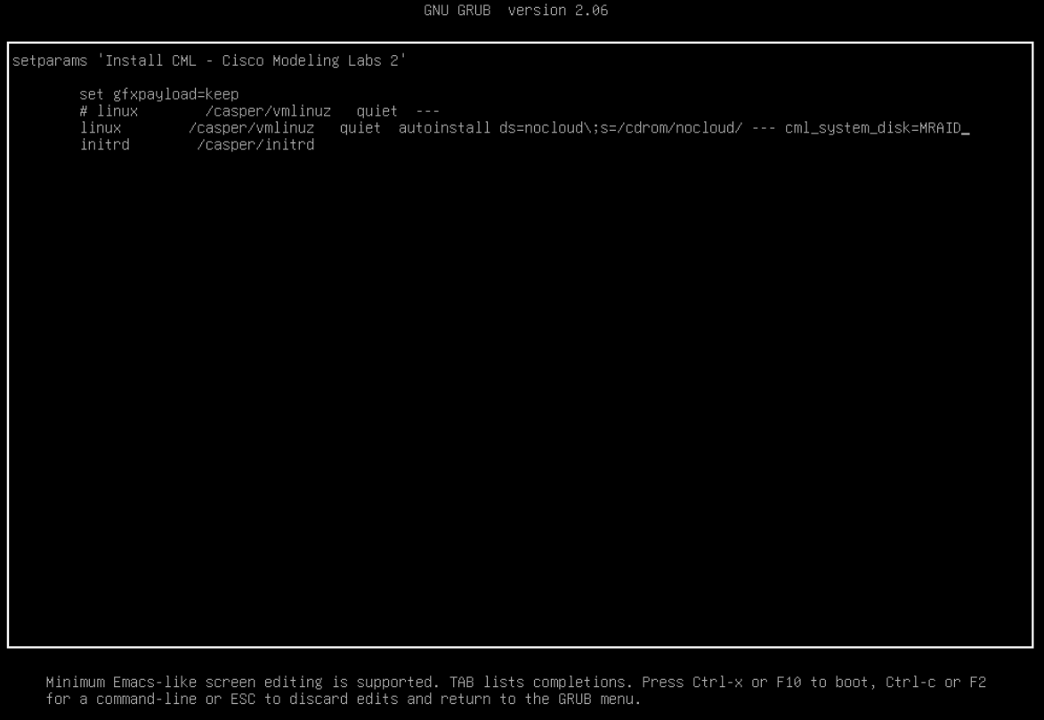 Configuring a custom disk device