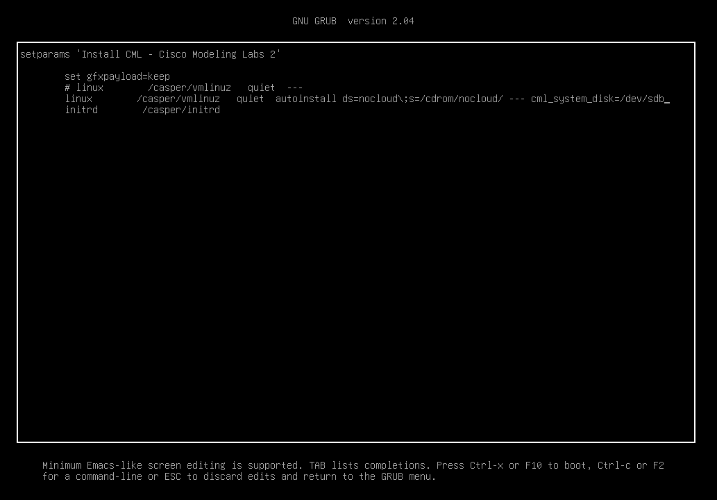 Configuring a custom disk device