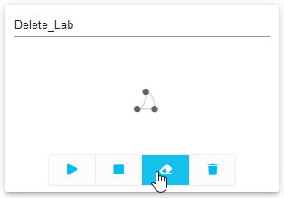 Start Lab / Stop Lab / Wipe Lab / Delete Lab