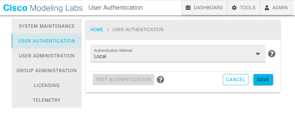Configuring LDAP Authentication - Cisco Modeling Labs v2.6 - Cisco DevNet