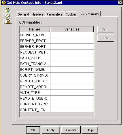 http cgi variables