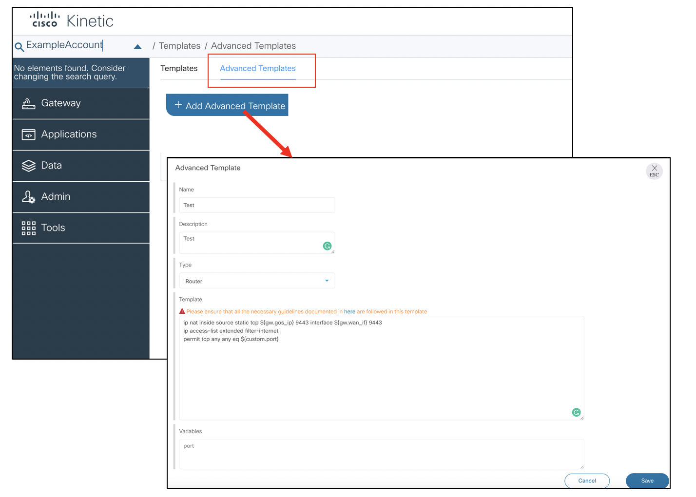 Create Advanced Templates