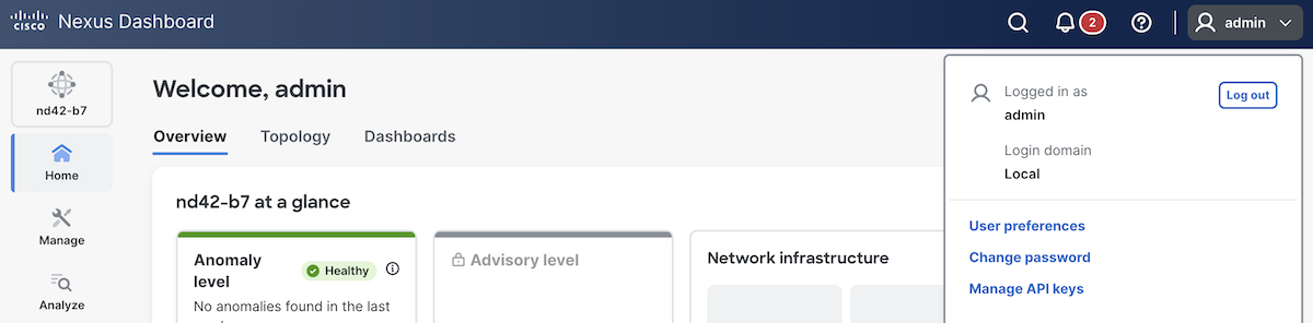 Manage User API Keys