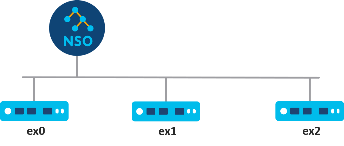 The lab topology