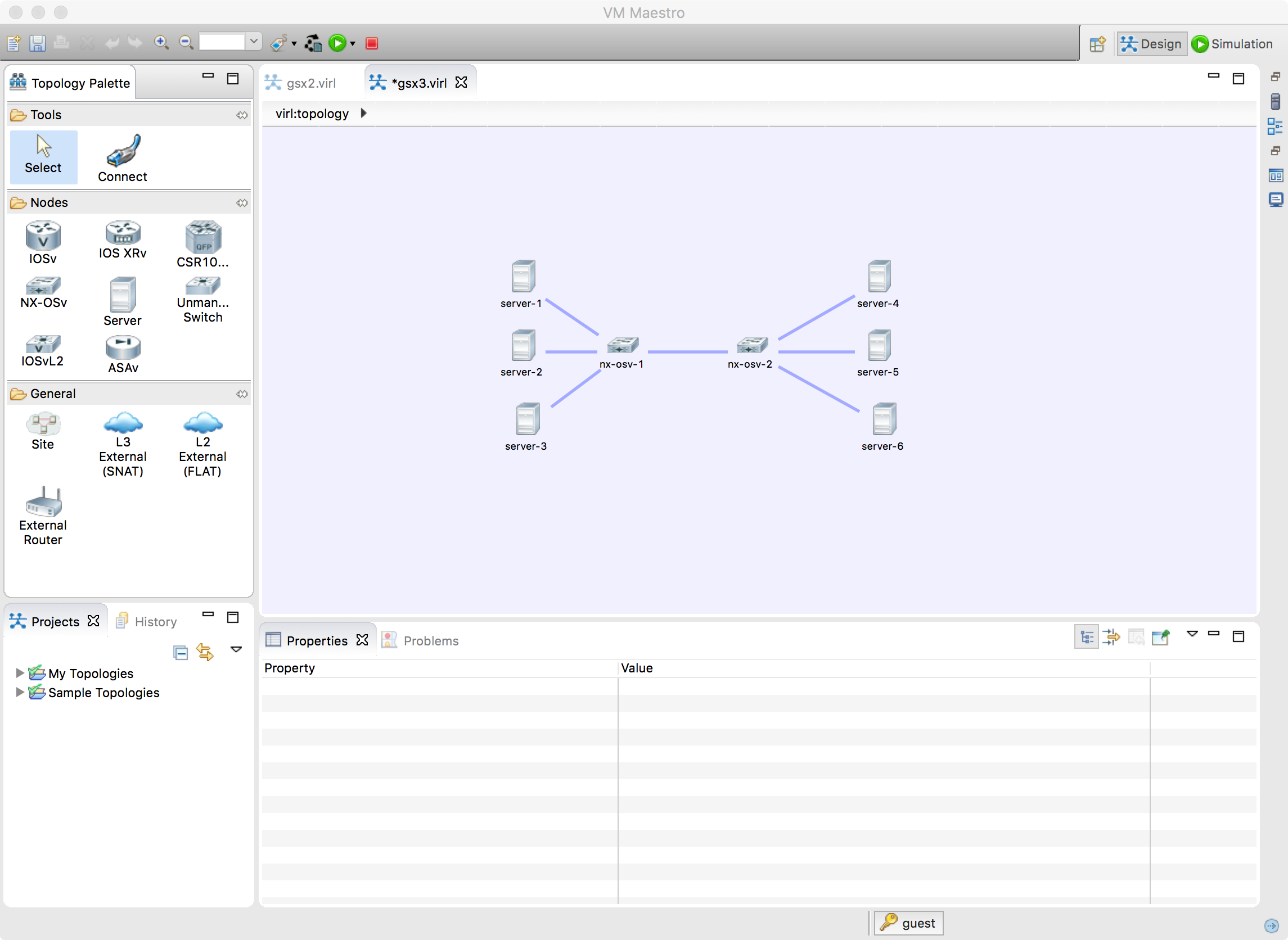 Using VIRL to Simulate an Open NX-OS Environment