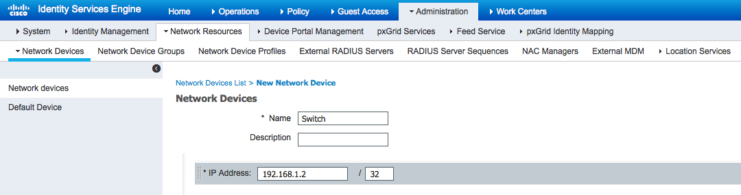 Initial ISE Setup Cisco PxGrid API Cisco DevNet