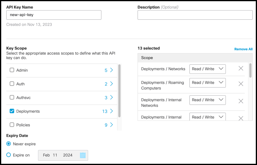 Cisco Secure Access China API, Authentication - Secure Access for China ...