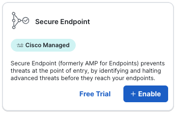 Enable Secure Endpoint