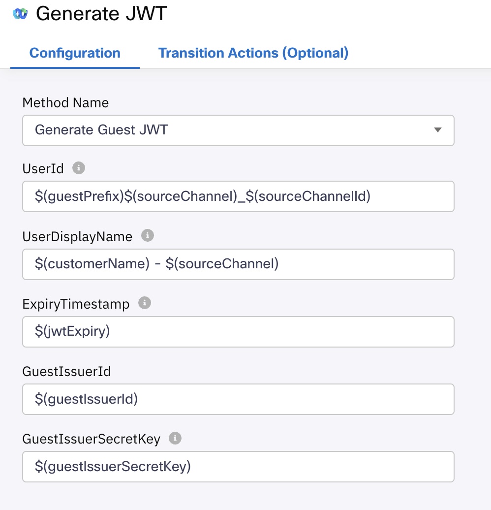 Generate JWT