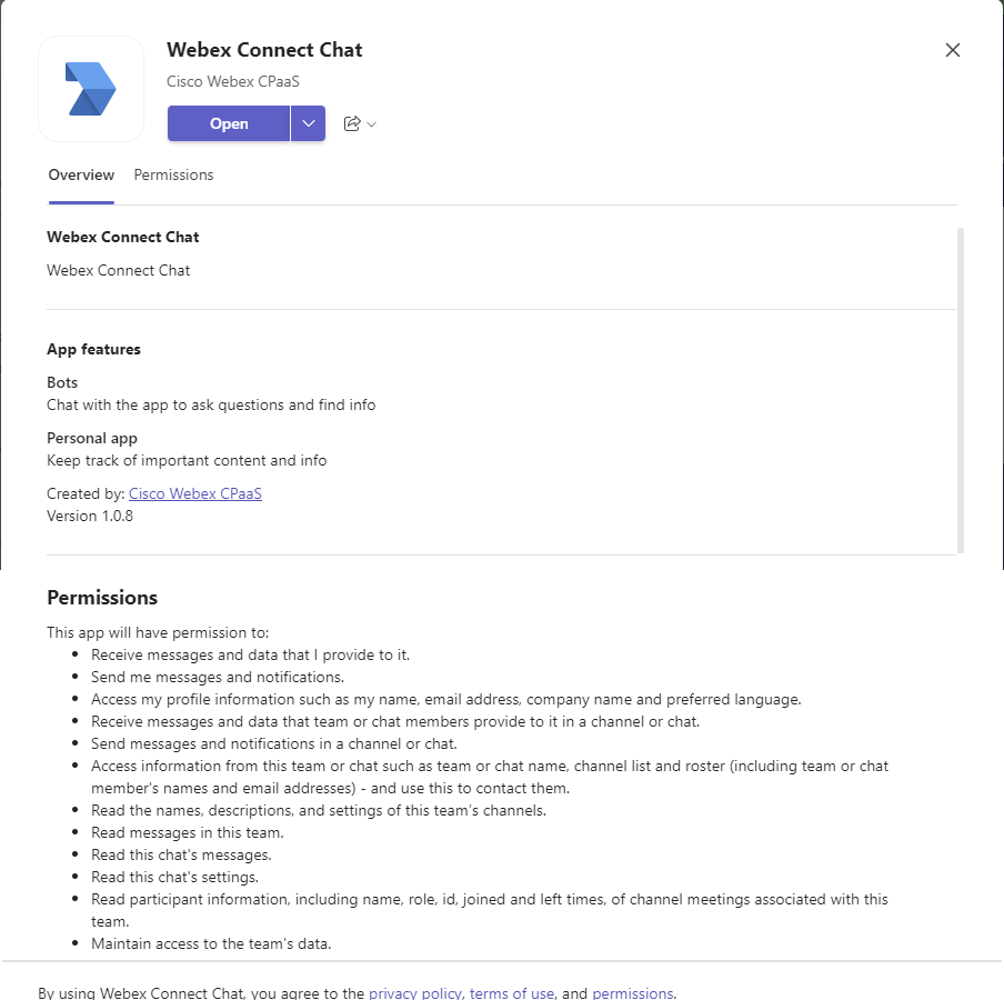 Configured App